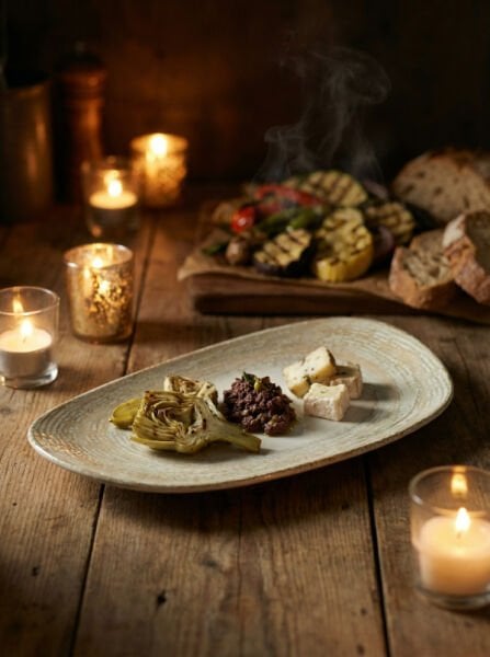 Bonna Porselen Patera Vago Dikdörtgen Tabak 36 cm