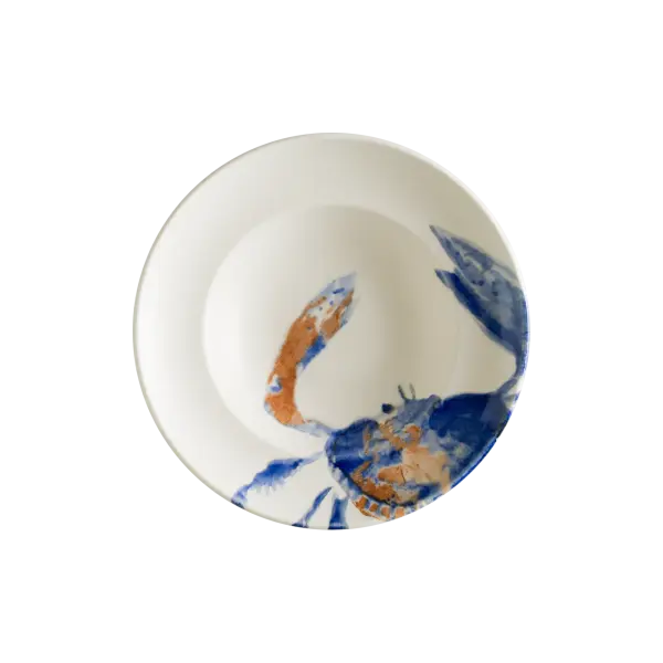 Aquelis Yengeç Gourmet Çukur Tabak 27 cm 450 cc