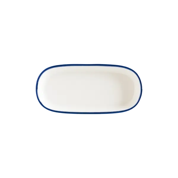 Linea Blue Hygge 18 cm Oval Servis