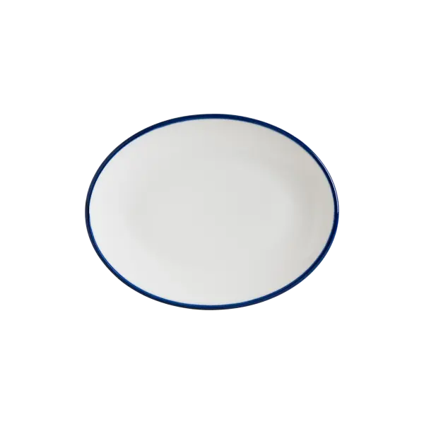 Linea Blue Moove Oval Tabak 31*24 cm