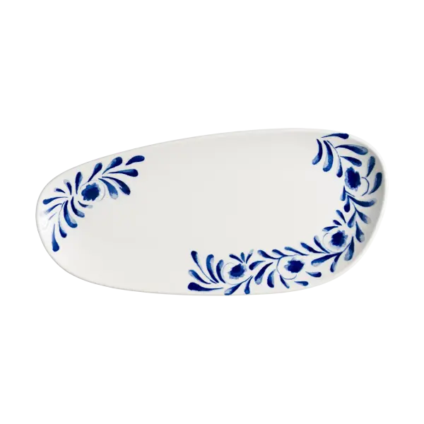 Lavis Blue Vago Dikdörtgen Tabak 36 cm