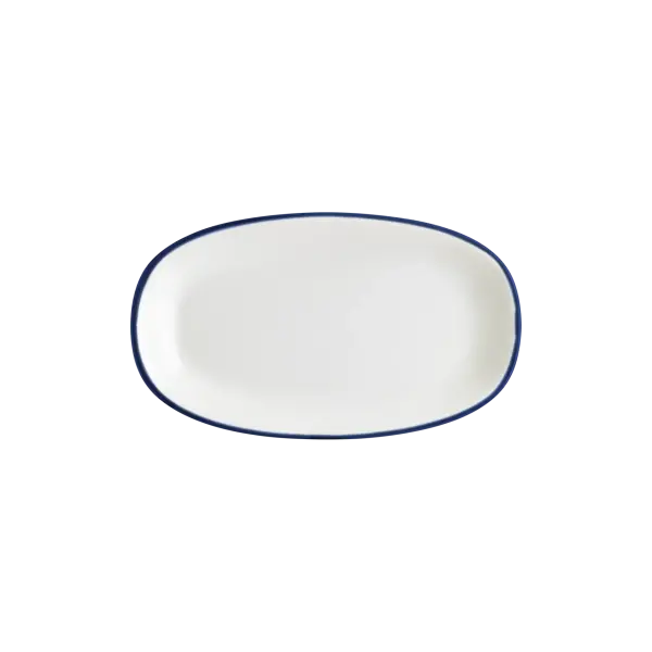 Linea Blue Gourmet Oval Kayık Tabak 19*11 cm