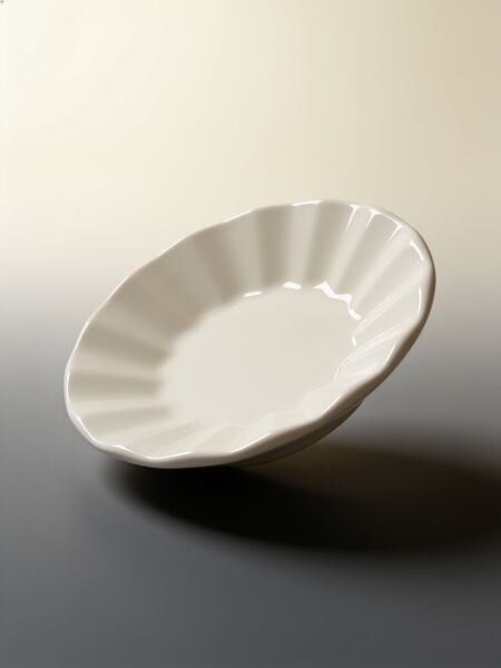 Bonna Porselen Rita Acem Çay Tabağı 11 cm