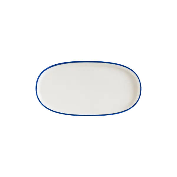 Linea Blue Hygge 30cm Oval Servis