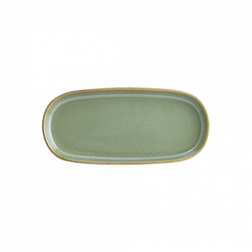 Bonna Porselen Sage Hygge 21cm Oval Tabak