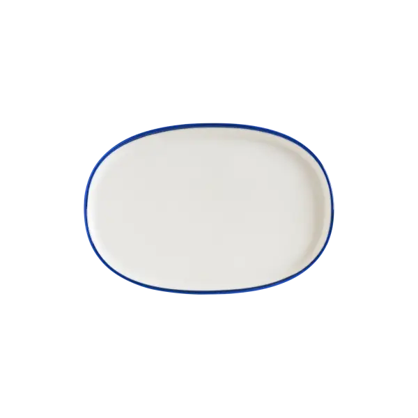 Linea Blue Hygge 34 cm Oval Servis
