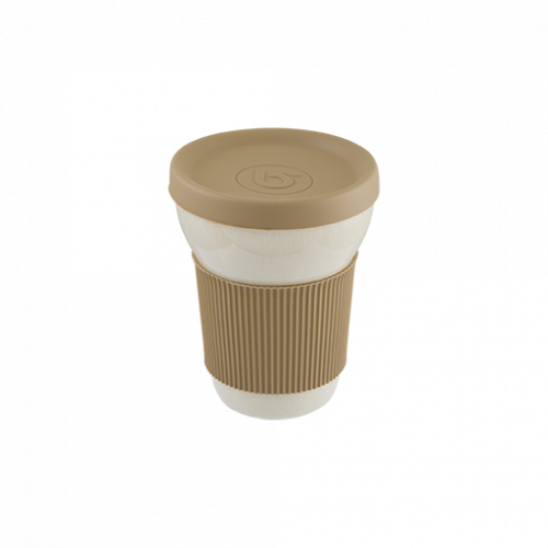 Bonna Porselen Silikon Kapak ve Tutacaklı Sand Softline 350cc MUG
