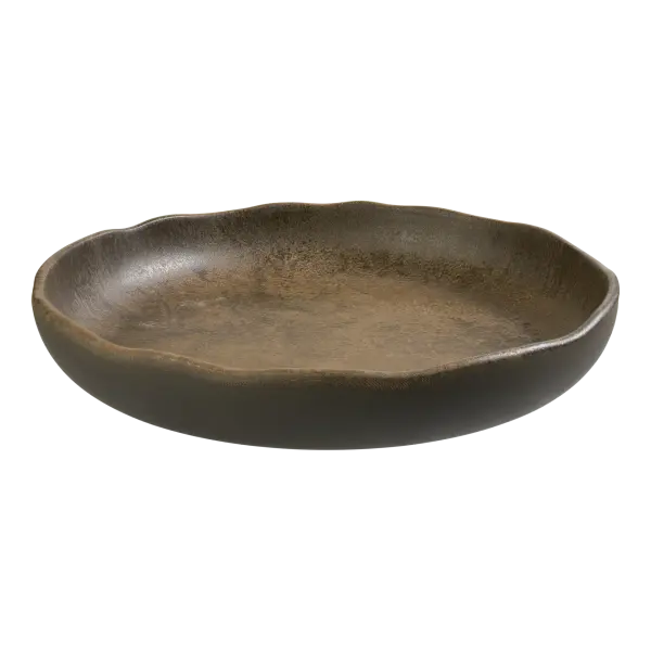 Bazalith Cresta Çukur Tabak 20 cm 600 cc