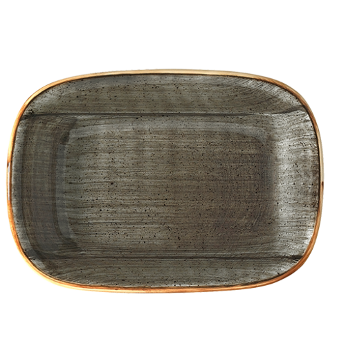 Bonna Porselen Space Gourmet Dikdörtgen Kayık 14*10 cm