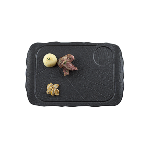 Bonna Porselen Shade Sunum Tabağı 35*24 cm *