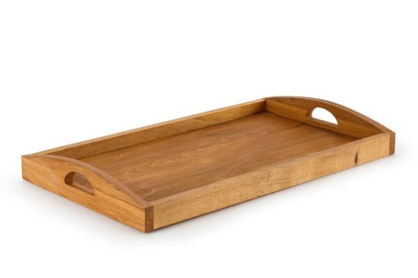 QURA Yüksek Kenarlı Tepsi / Meşe / 3316