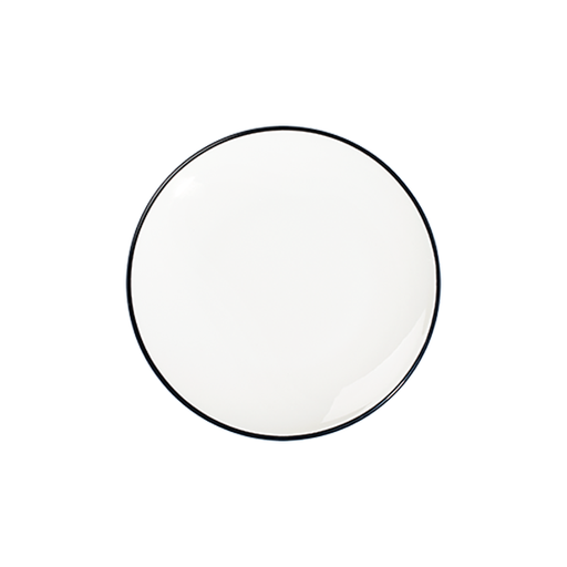 Modest Black Lona Düz Tabak 30 cm