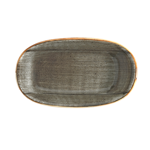Bonna Porselen Space Gourmet Oval Kayık Tabak 24*14 cm