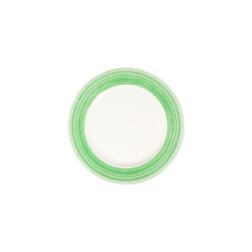Fresh Green Frame Düz Tabak 25 cm