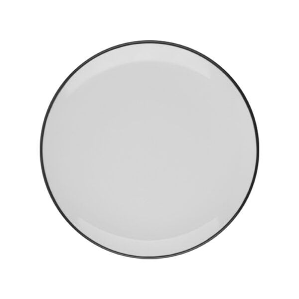 Modest Black Lona Düz Tabak 27 cm *12