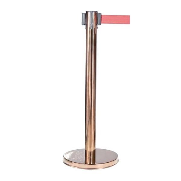 Biradlı Çelik Şerit Bariyer, 275x90 cm, Bakır