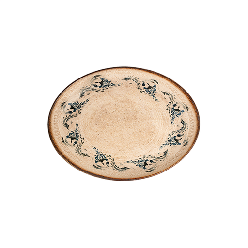 Voyage Navy Lona Oval Tabak 33 cm