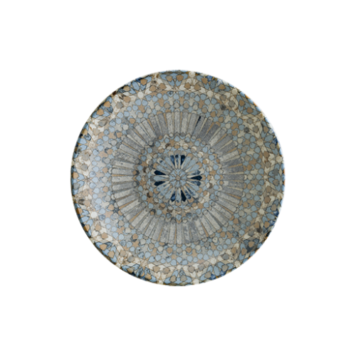 Bonna Porselen Luca Mozaik Bloom Çukur Tabak 23 cm 1000 cc