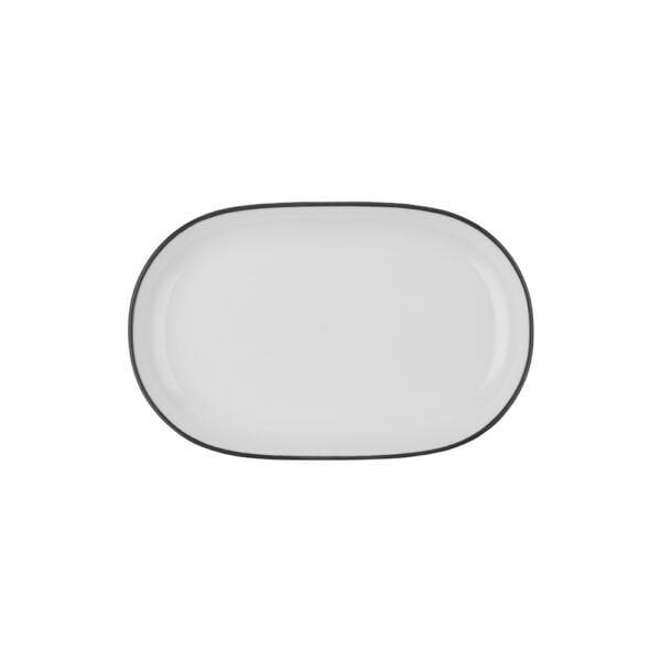 Modest Black Magnus Oval Kayık 28 cm *6