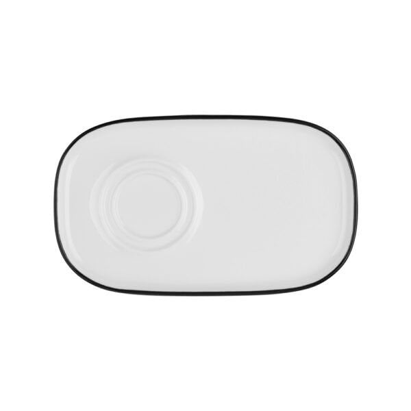 Modest Black Mesa Sunum Tabağı 22 cm *12