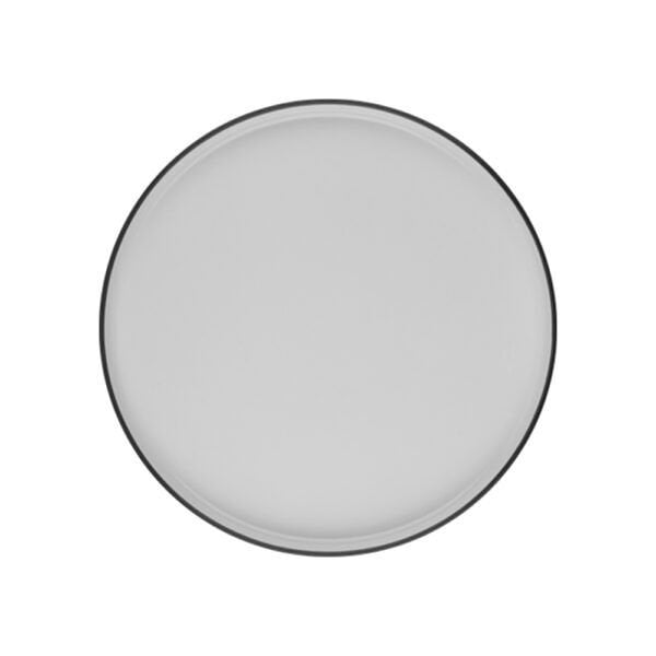 Modest Black Stolt Düz Tabak 25,5 cm *6