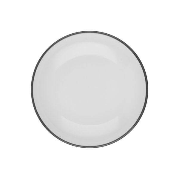 Modest Black Valle Çukur Tabak 25 cm 1140 cc *12