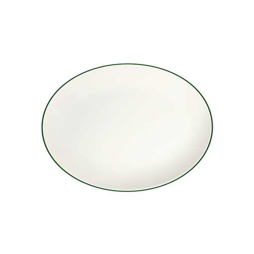 Modest Green Lona Oval Tabak 36 cm