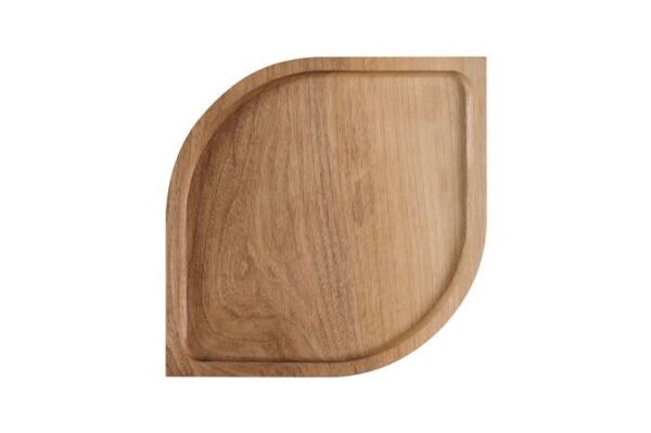 QURA Yükseltici Demir Üstü Sunum Ahşabı Bazası / Ceviz / 3094