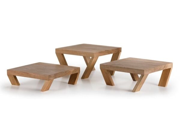 QURA Yükseltici Set Sunum Ahşabı / Ceviz / 3143