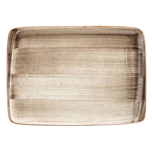 Bonna Porselen Terrain Moove Dikdörtgen Tabak 23*16 cm