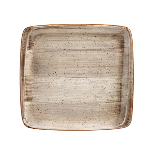 Bonna Porselen Terrain Moove Kare Tabak 22*20 cm