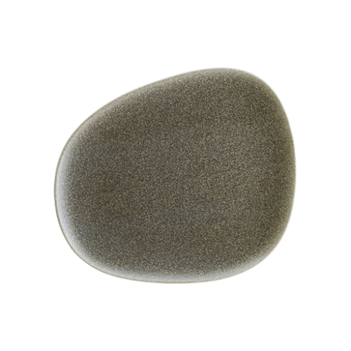 Bonna Porselen Luca Kahve Vago Düz Tabak 24 cm