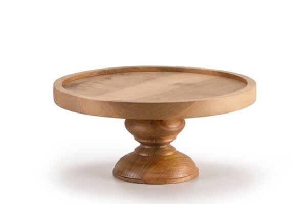 QURA Yükseltici Set Kek Standı / Ceviz / 3167