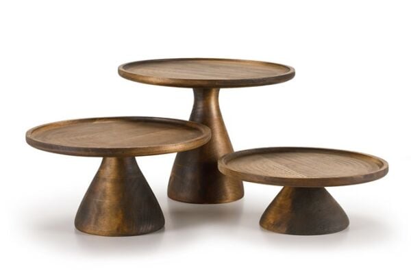 QURA Yükseltici Set Kek Standı / Ihlamur / 3176