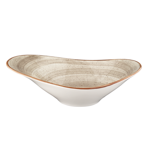 Bonna Porselen Terrain Stream Organik Kase 27*19 cm 750 cc