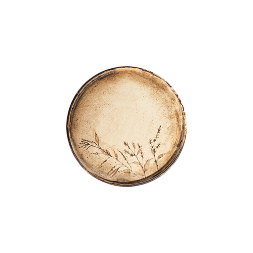 Fall Beige Stolt Düz Tabak 25,5 cm