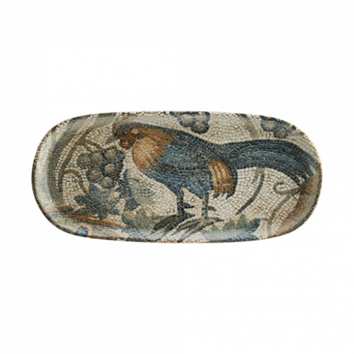 Bonna Porselen Mezopotamya Tavuk 21cm Hygge Oval Tabak