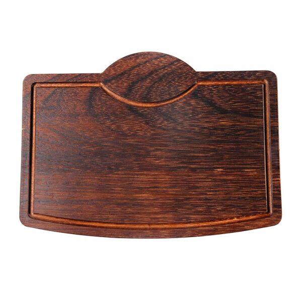 Biradlı İreko Ahşap Steak Sunum Tahtası, 37x27 cm