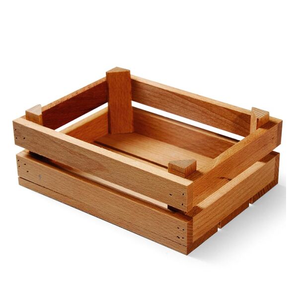 Biradlı Kayın Sunum Kasası, 15x20x7 cm