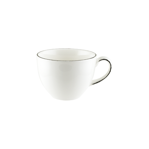 Bonna Porselen Retro Black Rita Çay Fincanı 230 cc