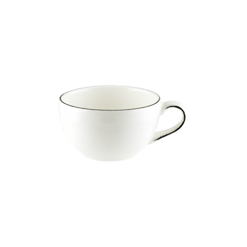 Bonna Porselen Retro Black Rita Kahve Fincanı 250 cc