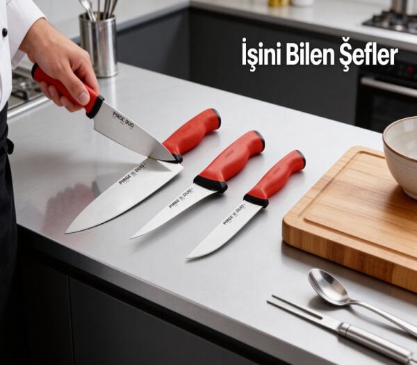 Pirge Duo Üçlü Şef Seti