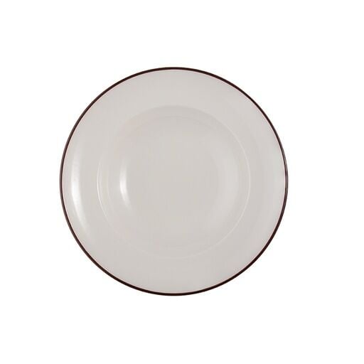 Modest Brown Miro Çukur Tabak 25 cm 420 cc