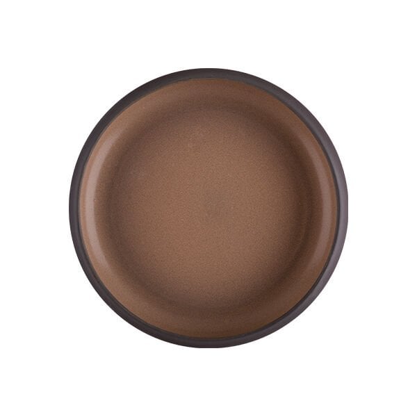 Taupe Celesta Çukur Tabak 22 cm 1200 cc *6