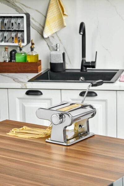 Cooker Lüx Erişte Makinesi Gümüş 150mm