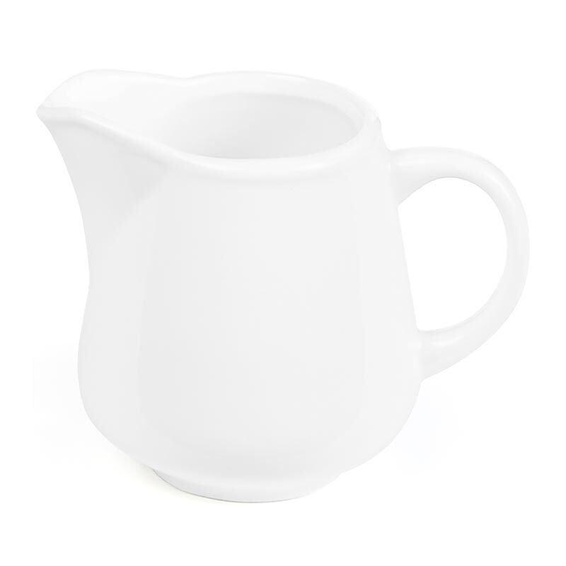 Biradlı Süt Sunum Sürahisi, Porselen, 75 ml