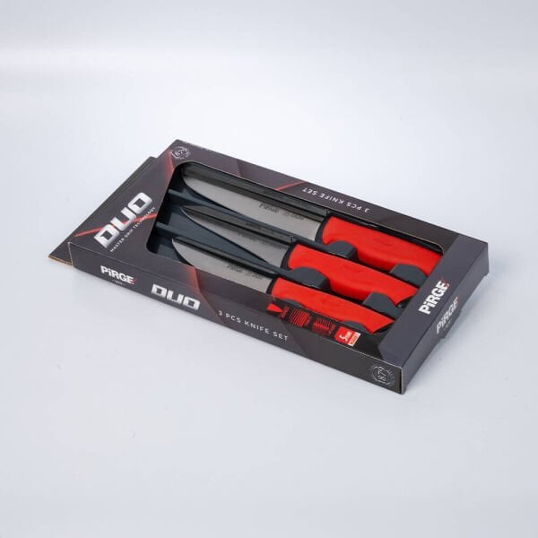 Pirge Duo Profesyonel Kasap Kurban Bıçak Seti