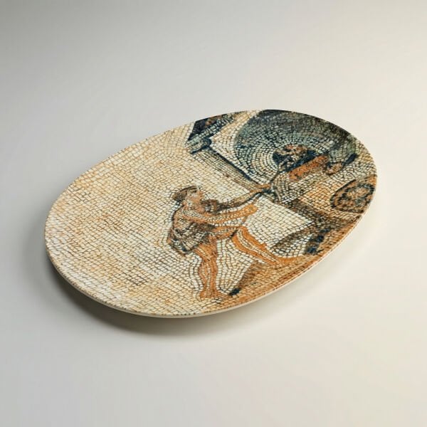 Bonna Mezopotamya Panadero Vago Düz Tabak 33 cm