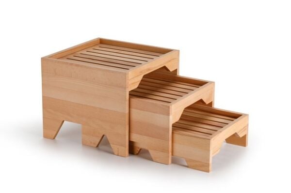 QURA Ekmek Sunum Ahşabı / Kayın / 3198