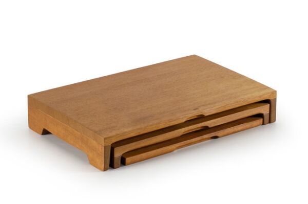 QURA Kahvaltılık Soğuk Ürün Sunum Standı / Kayın / 3274